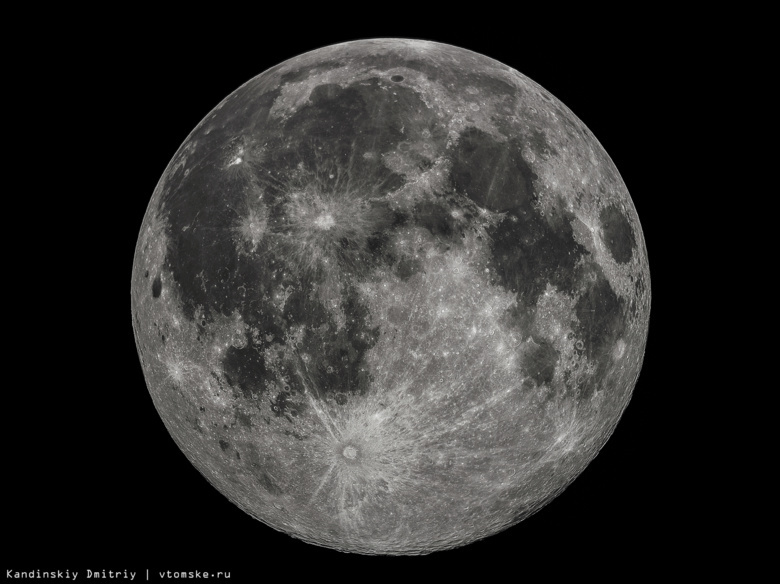 Томичи смогут наблюдать частичное лунное затмение в ночь на 8 августа