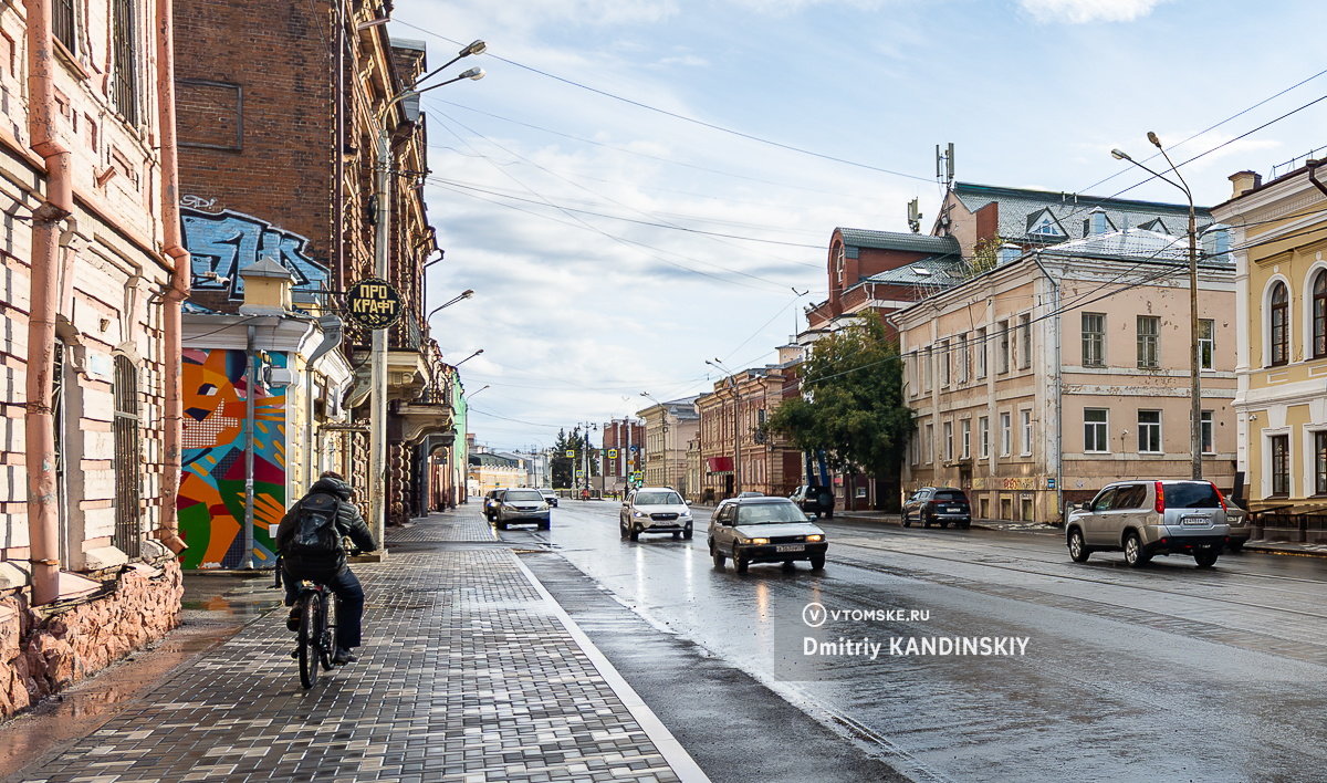 Ремонт ул.Розы Люксембург в Томске завершен. В порядок привели только четверть дороги