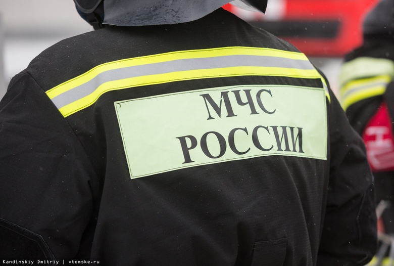Пожар случился в жилом доме на ул.Крымской в Томске