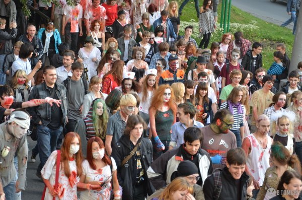 Центр города ожидает нашествие ведьм и оборотней