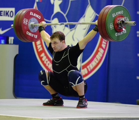 Томич взял золото чемпионата России по тяжелой атлетике