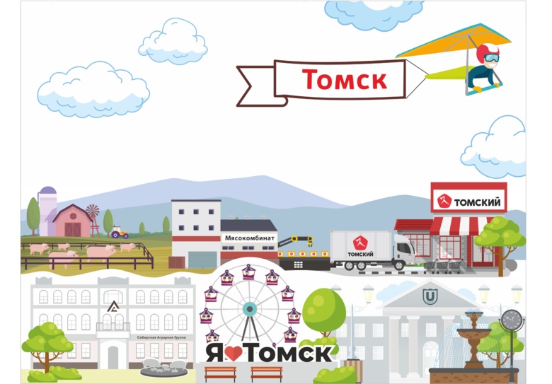 Гирлянда сарделек украсит Новособорную в День томича