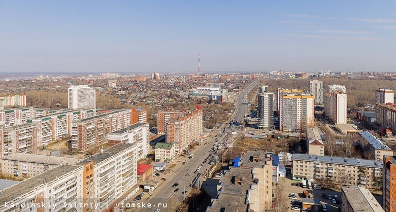 Схема движения изменится на Комсомольском проспекте в Томске на 4 дня