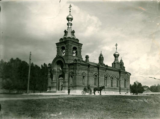 церковь в районе Спичфабрики, 1910 год.