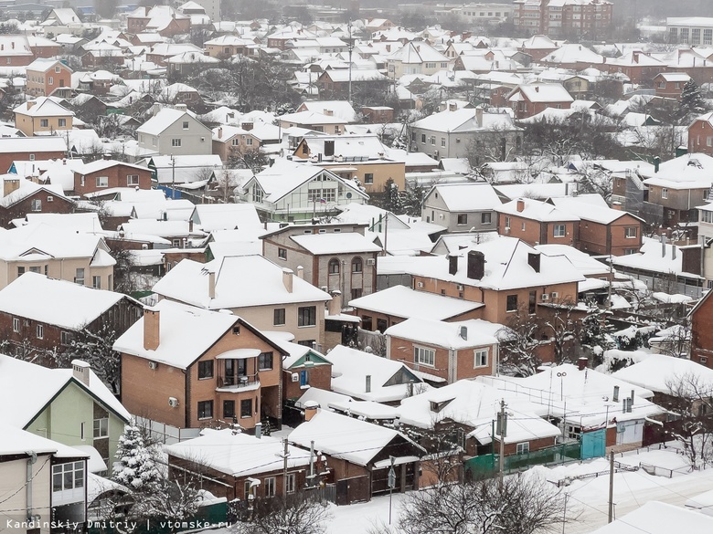 Объемы строительства частных домов выросли в Томской области почти на 40%