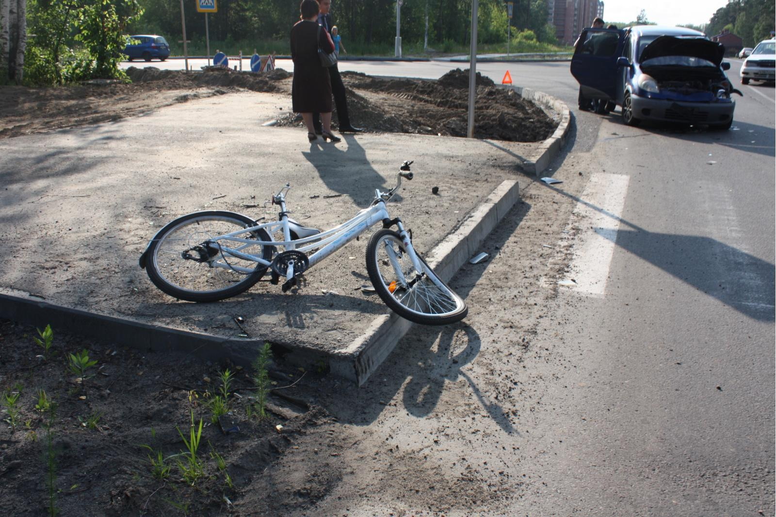 Двое северских велосипедистов пострадали в ДТП в один день