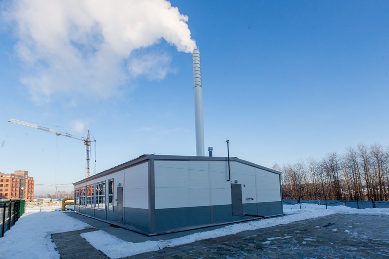 Газовую котельную ввели в строй в микрорайоне Левобережный Лайф