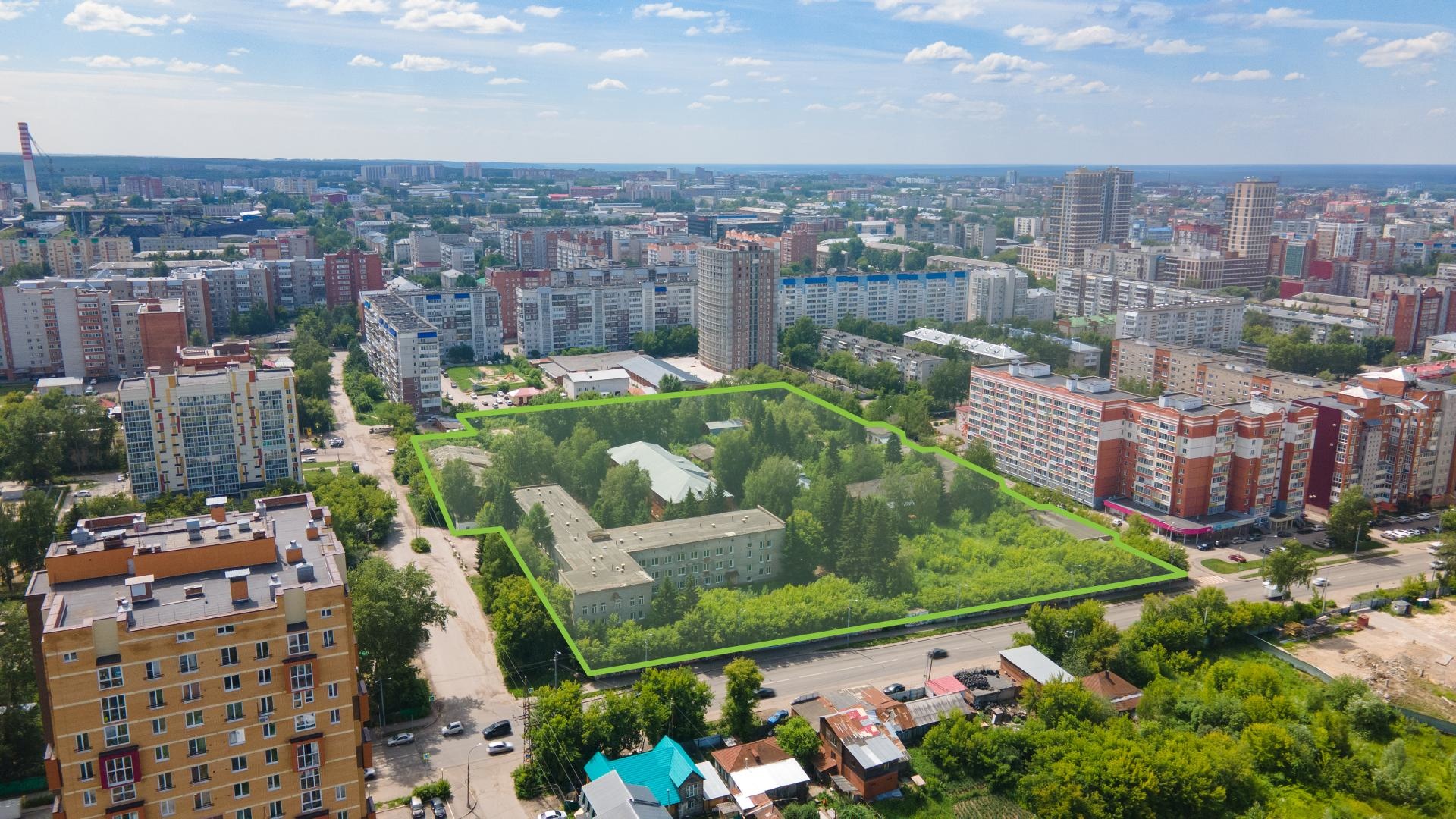 Новосибирская компания построит жилой комплекс на месте бывшего военного  госпиталя Томска | 21.08.2023 | Томск - БезФормата