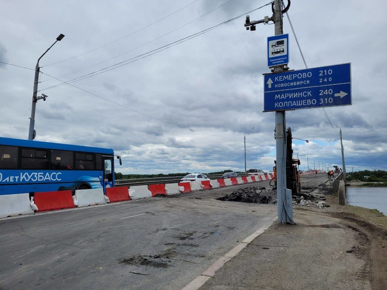 Мэрия: ремонт Коммунального моста Томска с 8 июня будет идти круглосуточно