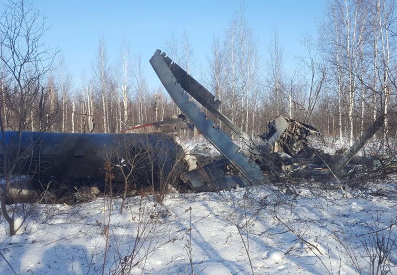 Техническая неисправность стала причиной крушения вертолета на севере Томской области