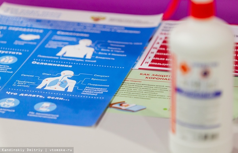 Оперштаб сообщил о 213 новых случаях заражения COVID в Томской области