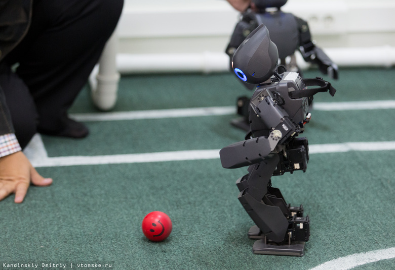 Первый чемпионат по киберфутболу RoboCup в РФ открылся в Томске