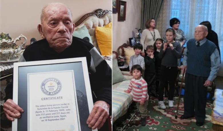 Старейший мужчина в мире скончался в Испании в возрасте 112 лет