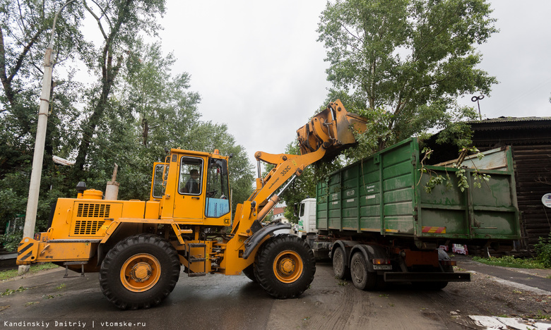 Власти: последствия грозы в Томске ликвидируют до вечера пятницы