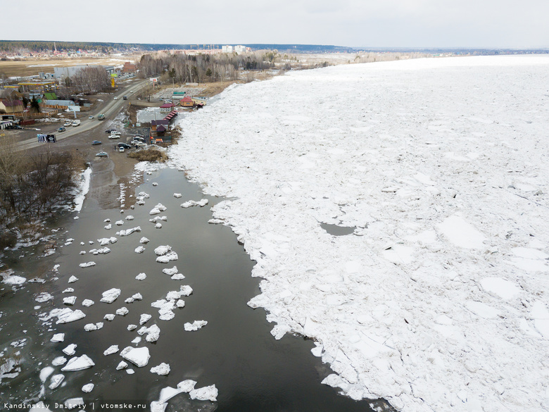 Ситуация стабилизируется: в Томске уровень воды в реках снижается