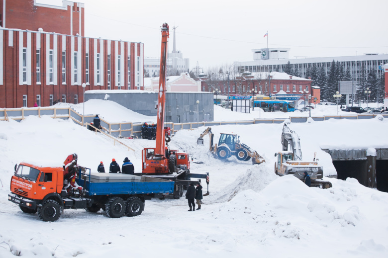 Забивку первой сваи «Томских набережных» с участием главы «Газпрома» отменили