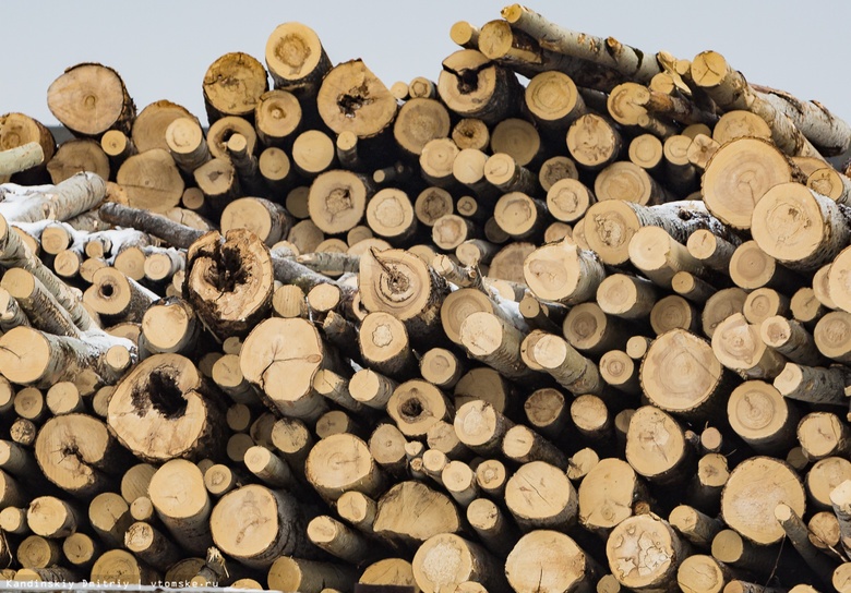 Приставы арестовали древесину томской компании из-за долга в 21 млн руб
