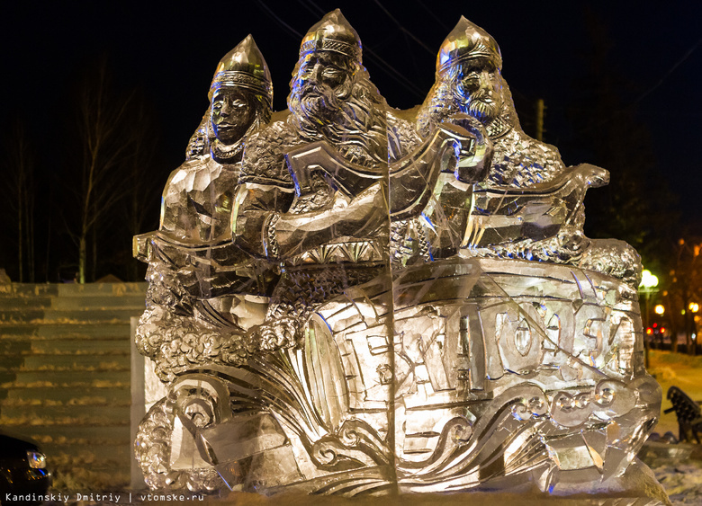 Команды из РФ и Германии посоревнуются в создании лучшей ледовой скульптуры в Томске