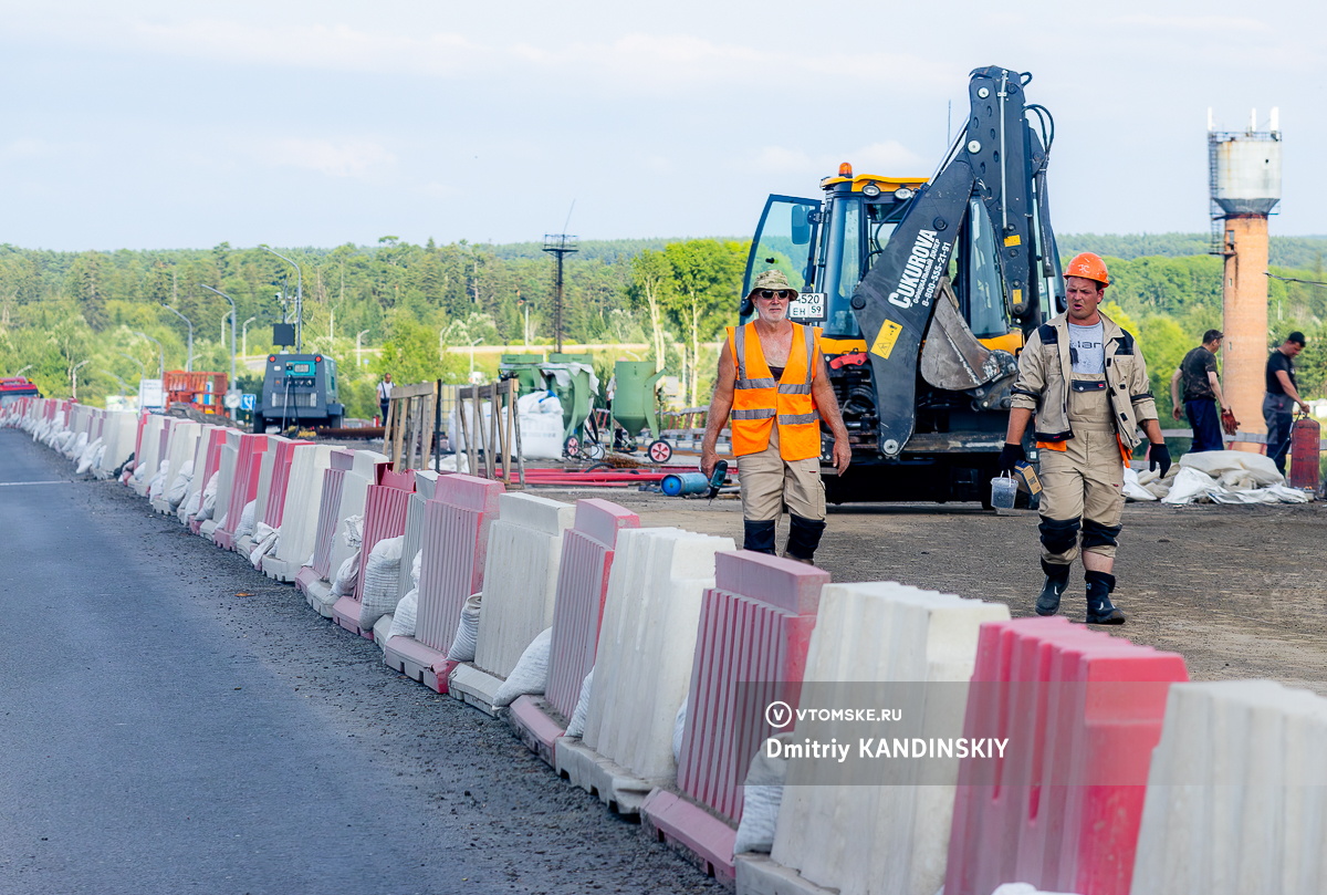 Власти рассказали, как продвигается ремонт Северного моста через Томь