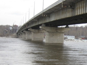 Уровень воды в Томи продолжает снижаться