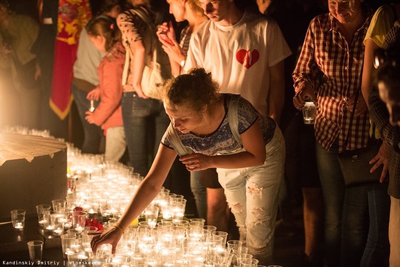 Томичи 21 июня в Лагерном саду зажгут свечи в память о погибших в ВОВ