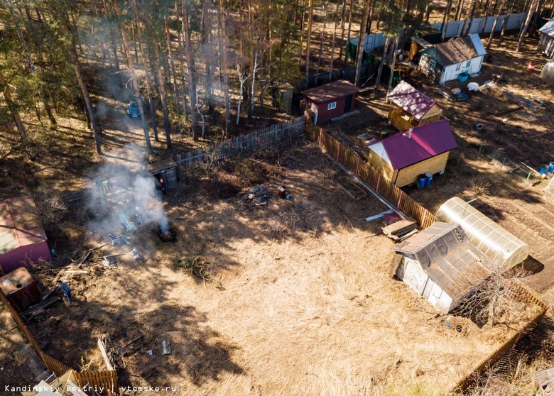 Штрафы грозят 17 жителям Томской области за выжигание сухой травы