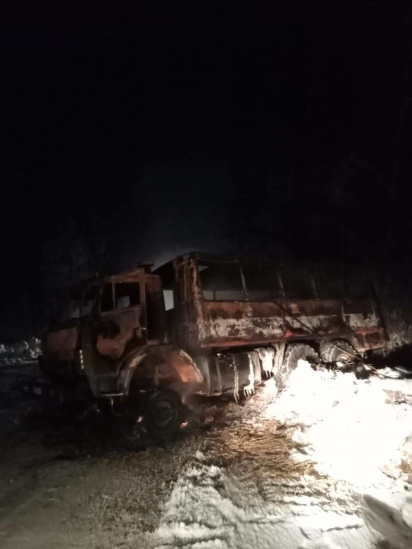 Семь вахтовиков пострадали при возгорании автобуса в Томской области