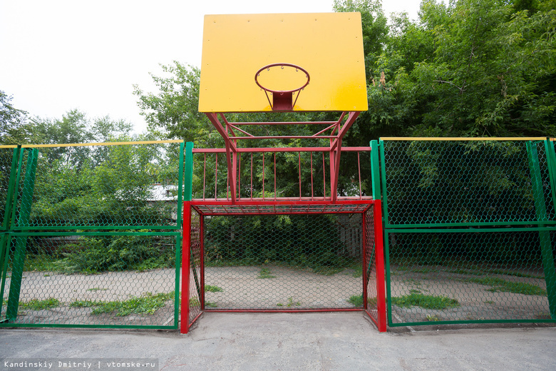 Росбанк построит во дворах Томска десять спортплощадок
