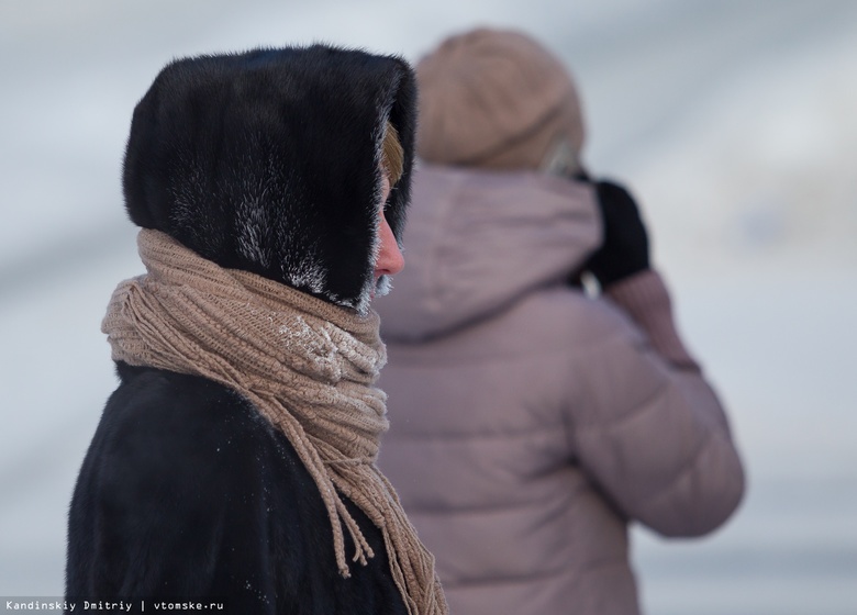 Морозы до -30°С ожидаются в Томске в конце декабря