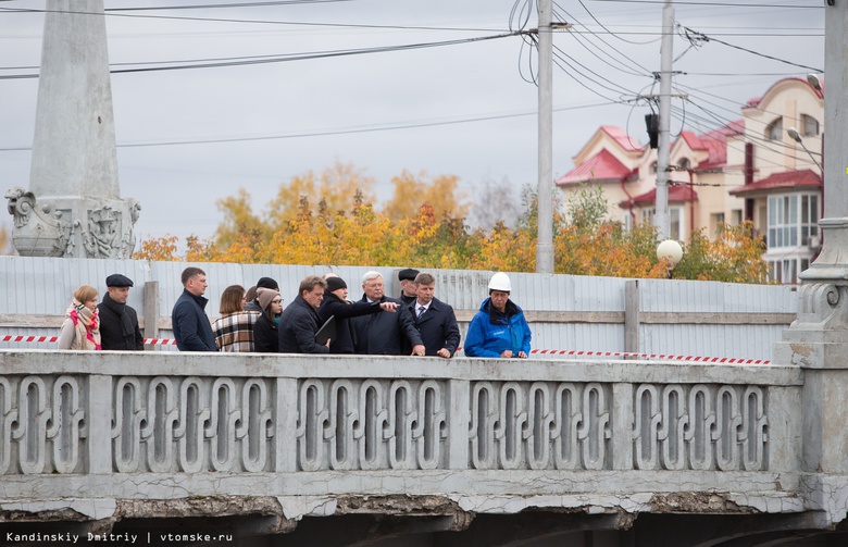 Каменный мост в Томске реконструируют