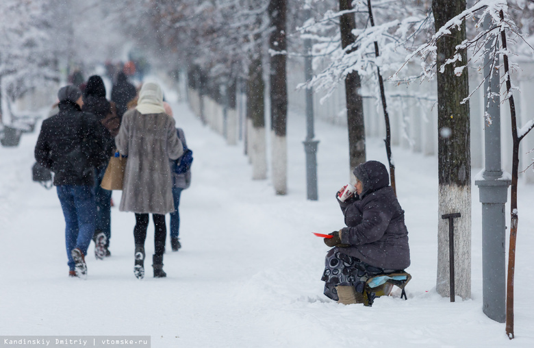 Фотолента: как Томск снегом завалило