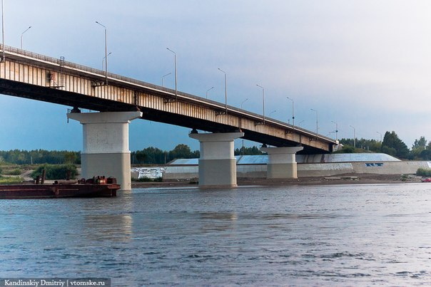 Мужчина спрыгнул с коммунального моста