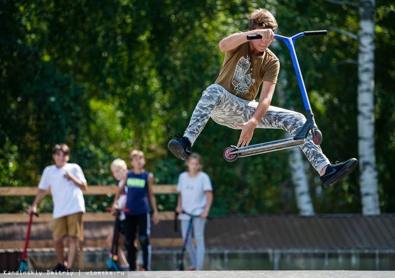 Соревнования по велоспорту ВМХ и трюковым самокатам пройдут в Томске