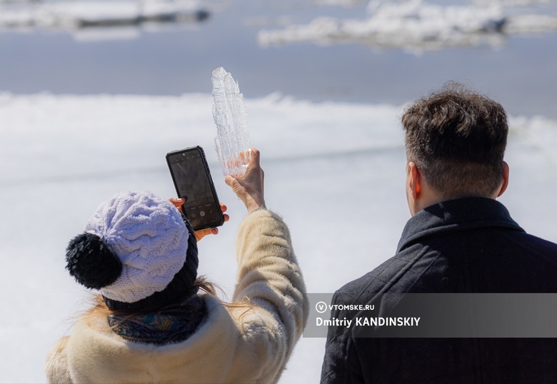 Озвучен прогноз по ледоходу на реке Томь в черте Томска