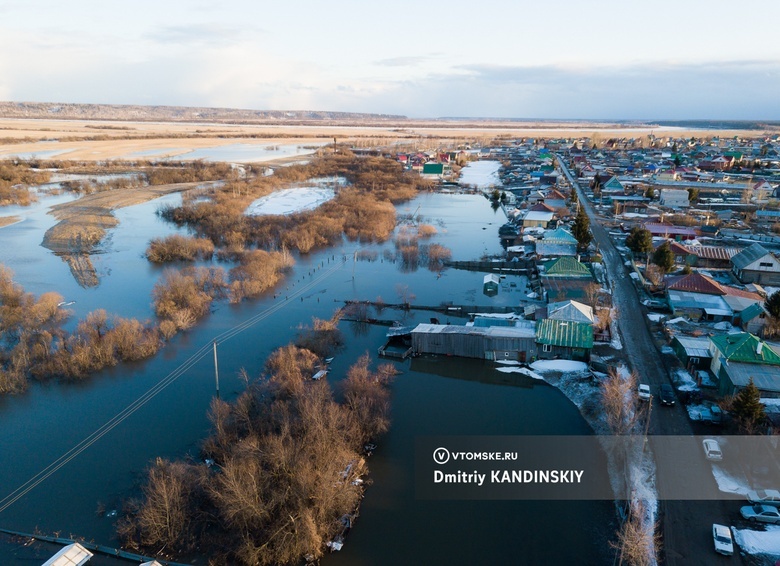 Более 100 домов подтопило паводком в Томской области