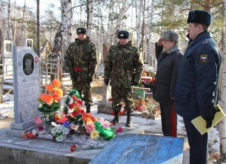 Полицейские почтили память своих погибших коллег