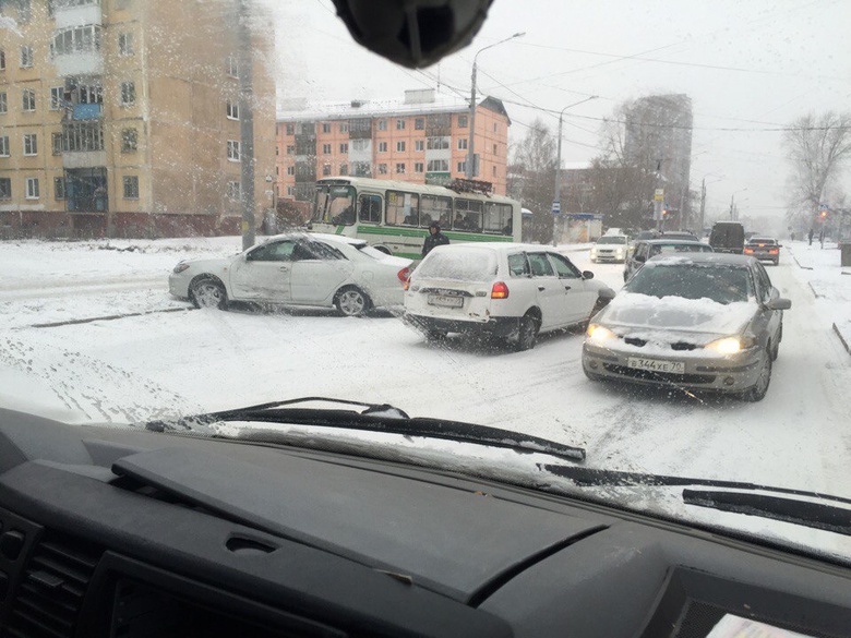 Количество ДТП в Томске за полдня уже достигло 70