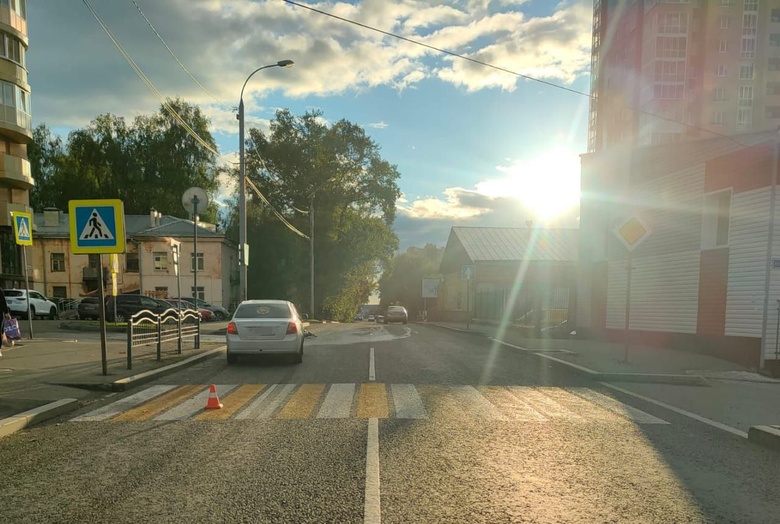 Водитель Daewoo сбил мальчика на велосипеде в Томске