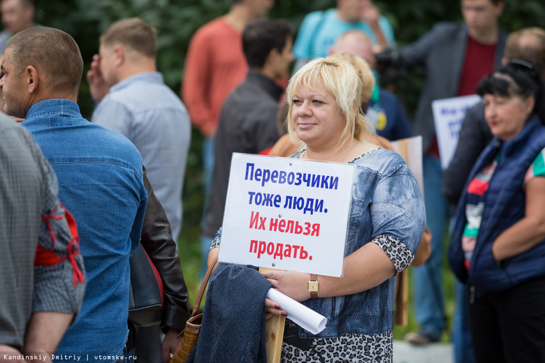 Томские маршрутники определили время предупредительной забастовки