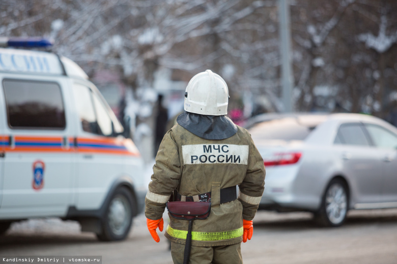 Пожарные более 3 часов тушили жилой дом в Томском районе