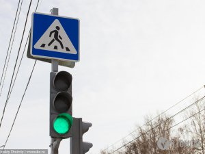 На углу Пушкина и Белозерской отключен светофор
