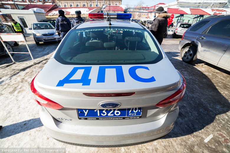 Из-за ухудшения погоды число ДТП в Томске выросло в 1,5 раза