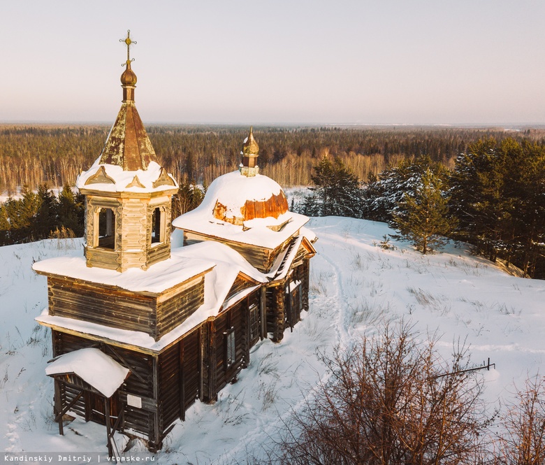 Петропавловская церковь в Нагорном Иштане, февраль 2018 года