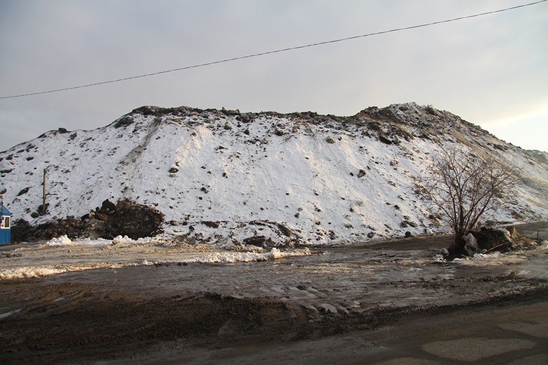 ОНФ: снегоотвал ежегодно топит дома жителей томского поселка