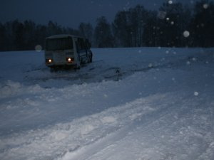 Дорога до села Дзержинского блокирована из-за ДТП