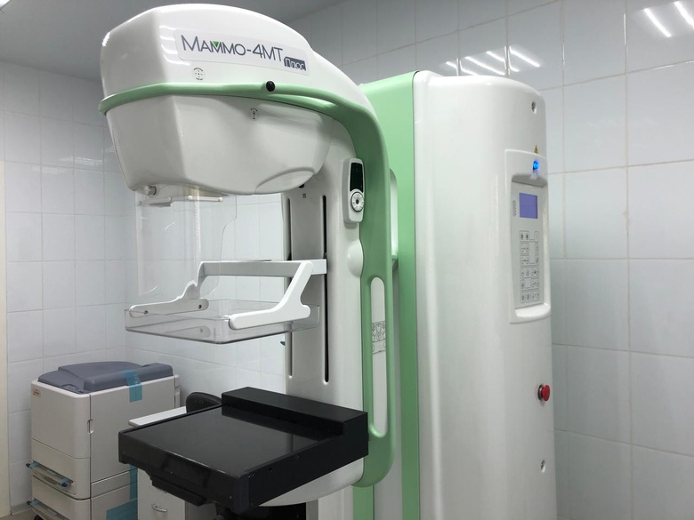 Цифровой маммограф поставили в томской больнице №2 вместо пленочного