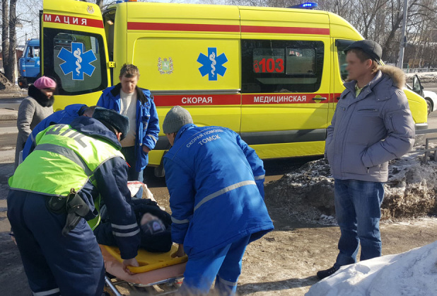 Водитель Hyundai сбил мальчика на «зебре» в Томске