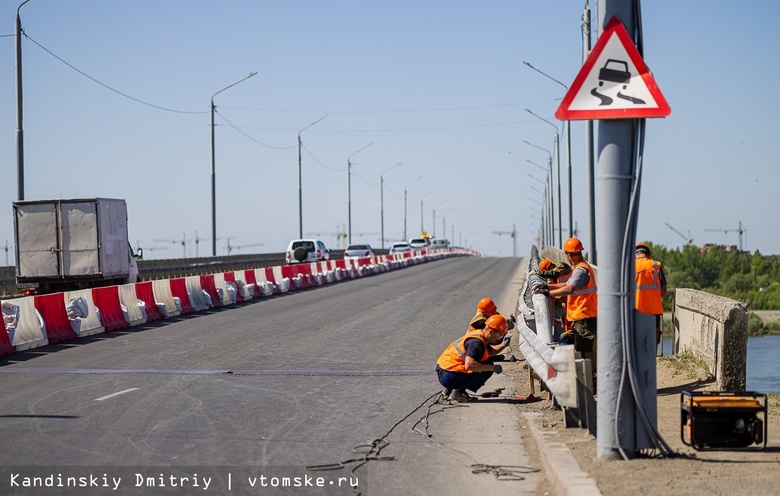 Подрядчик рассказал о ходе ремонта томского Коммунального моста