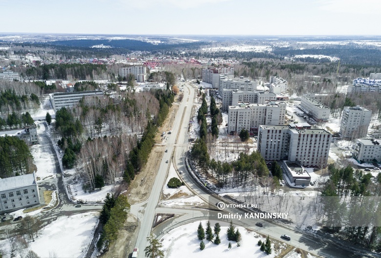 Движение перекроют по дороге в Академгородок 22-26 апреля. Автобусы изменят маршрут