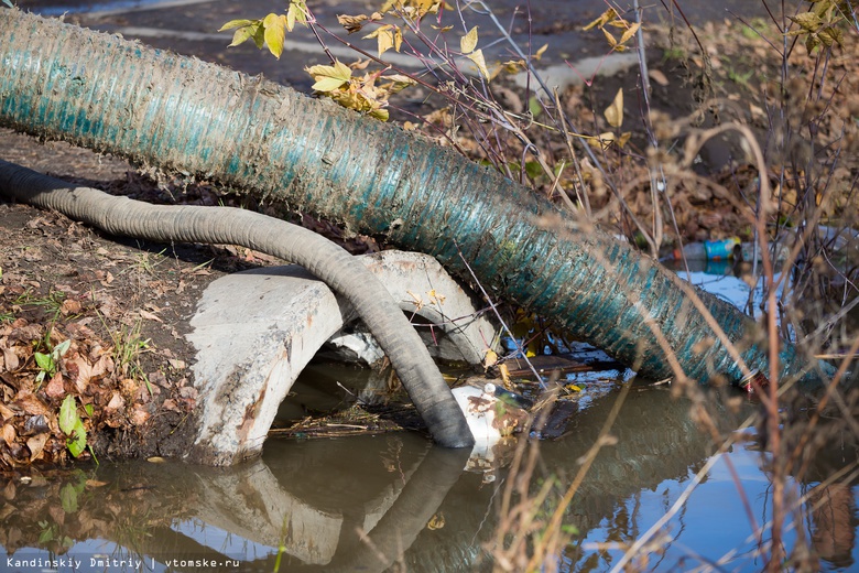 Износ канализационных сетей в городах Томской области составляет почти 70%